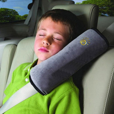 Baby Car Seat Belt Cover & Pillow Pad – Soft Strap Cushion
