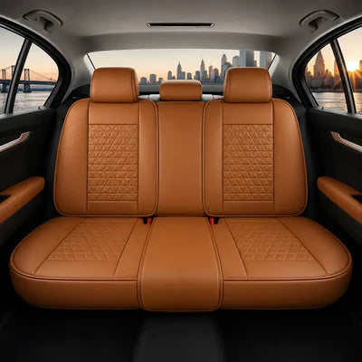 TF™ Premium Nappa Leather Seat Covers | Custom Fit for Cars, SUVs & Trucks