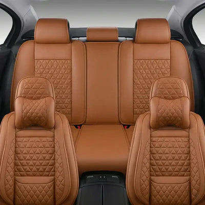 TF™ Premium Nappa Leather Seat Covers | Custom Fit for Cars, SUVs & Trucks