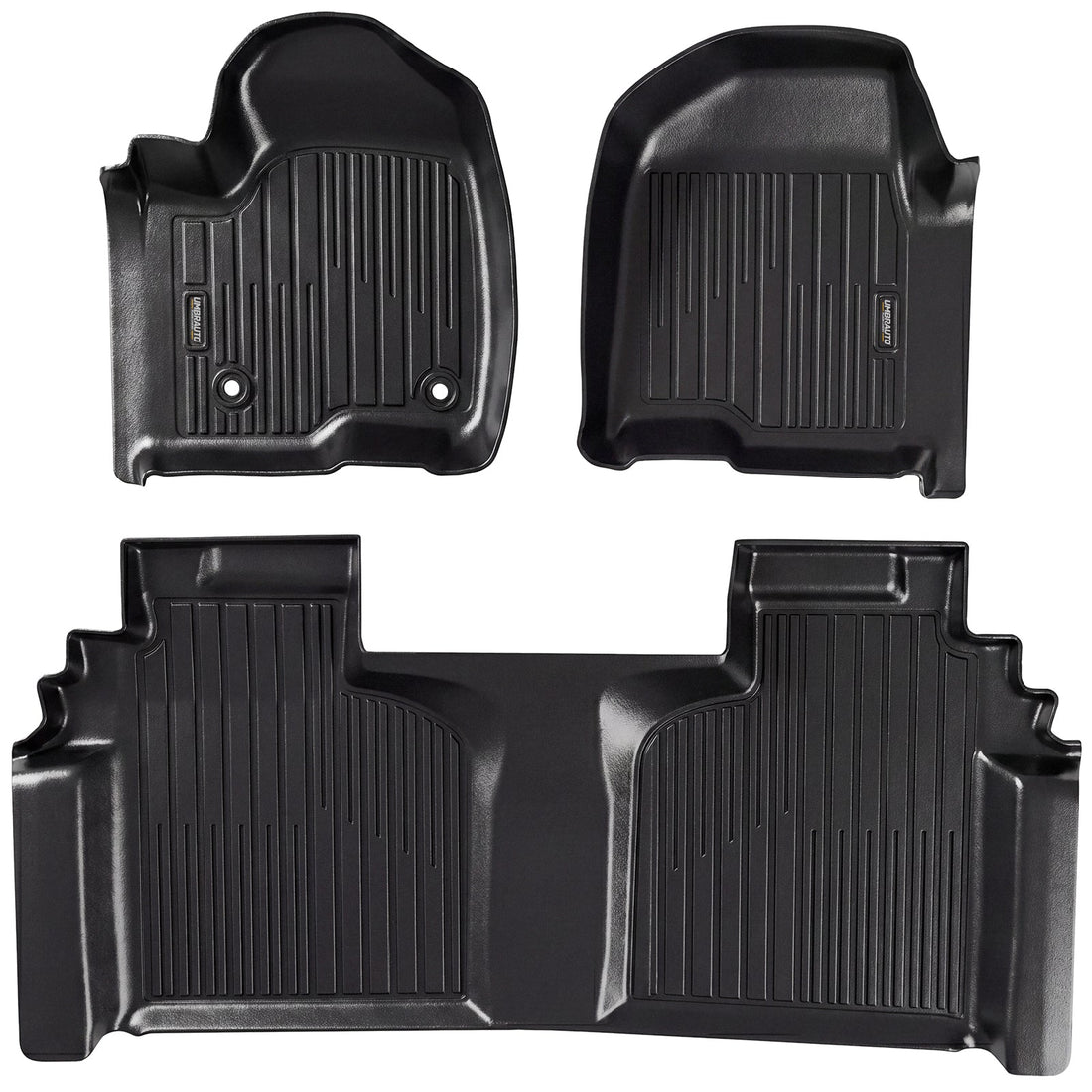 TPE All-Weather Floor Mats for Chevy Silverado & GMC Sierra Crew Cab
