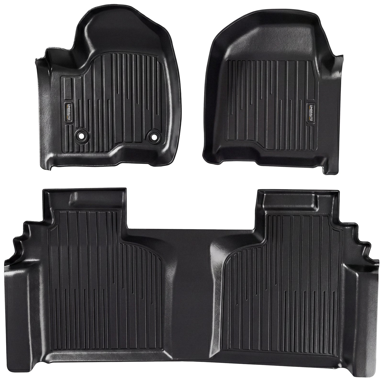 TPE All-Weather Floor Mats for Chevy Silverado & GMC Sierra Crew Cab