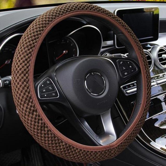 Ice Silk Anti-Slip Steering Wheel Cover – Universal Fit