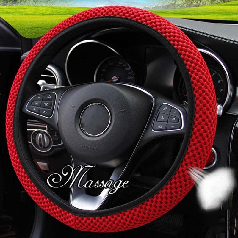 Ice Silk Anti-Slip Steering Wheel Cover – Universal Fit