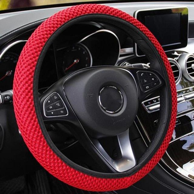 Ice Silk Anti-Slip Steering Wheel Cover – Universal Fit