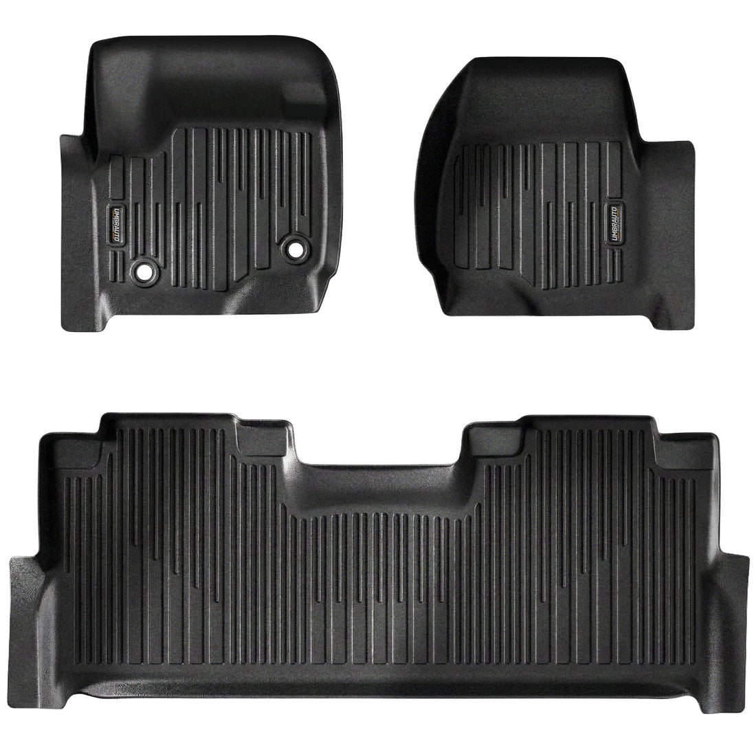 TPE All-Weather Floor Mats for Ford Super Duty F250/F350/F450 (2017–2026)