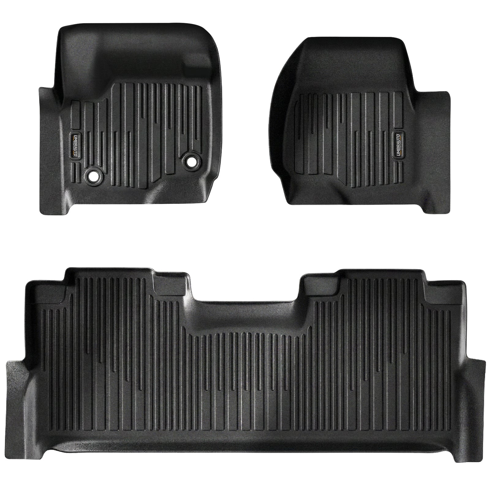 TPE All-Weather Floor Mats for Ford Super Duty F250/F350/F450 (2017–2026)