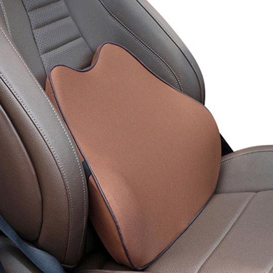 Memory Foam Car Neck Pillow – Adjustable Headrest Support