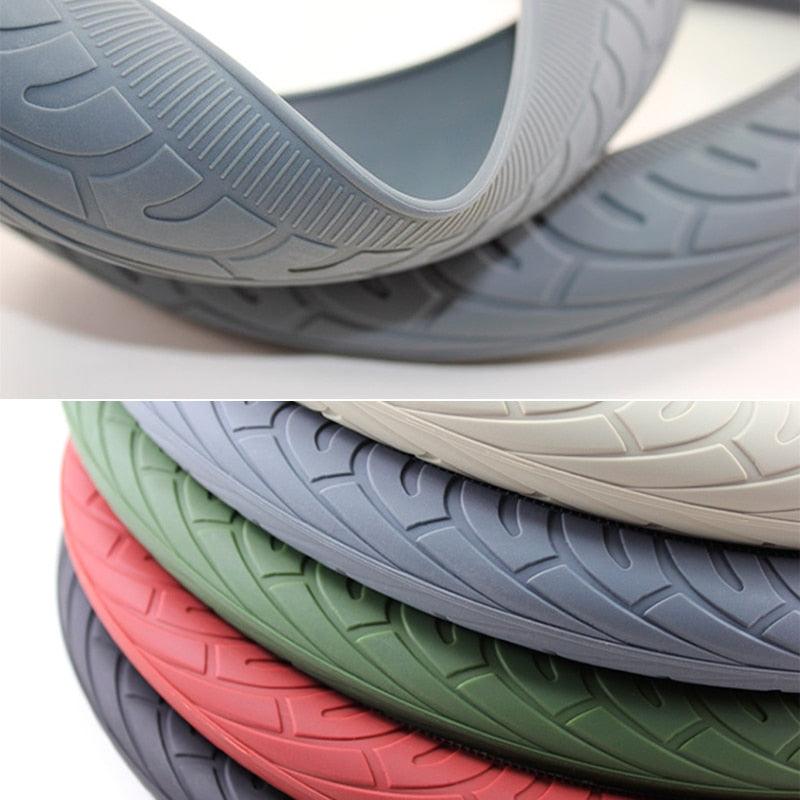 Silicone Anti-Slip Steering Wheel Cover – Universal Fit