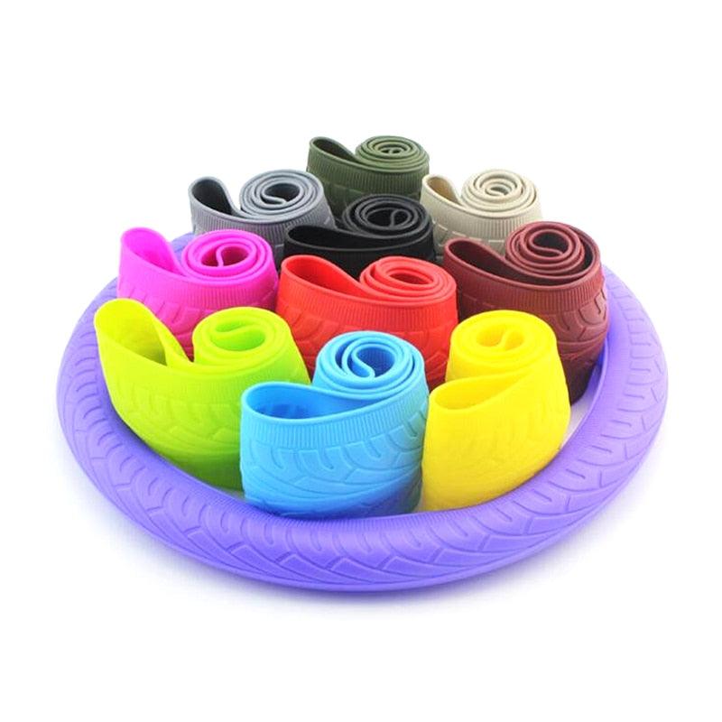 Silicone Anti-Slip Steering Wheel Cover – Universal Fit