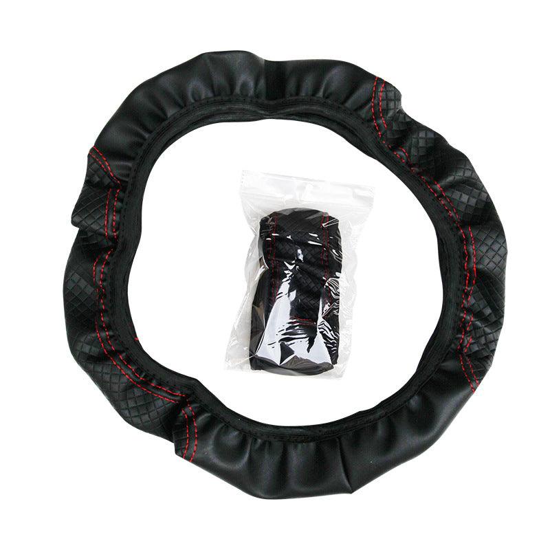 Universal Anti-Slip Microfiber Leather Steering Wheel Cover
